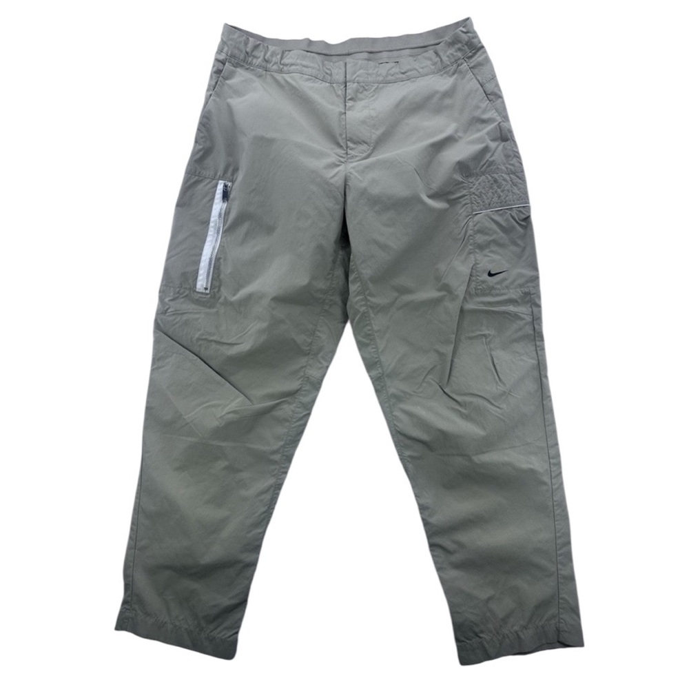 Nike Club Cargo Pants Men Woven Nylon Lightweight Khaki Size‎ 36